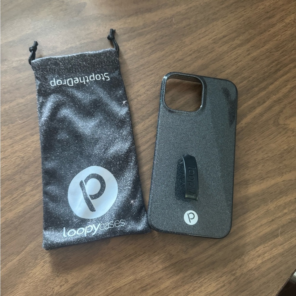 Loopy Case Charcoal Phone Case with Loop